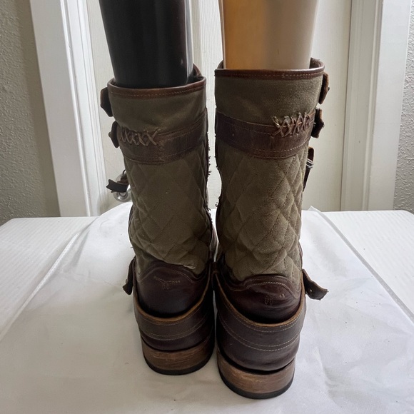 Lane Women's Worn Sage Dustoff Ankle Boots  size 10 - Picture 11 of 16
